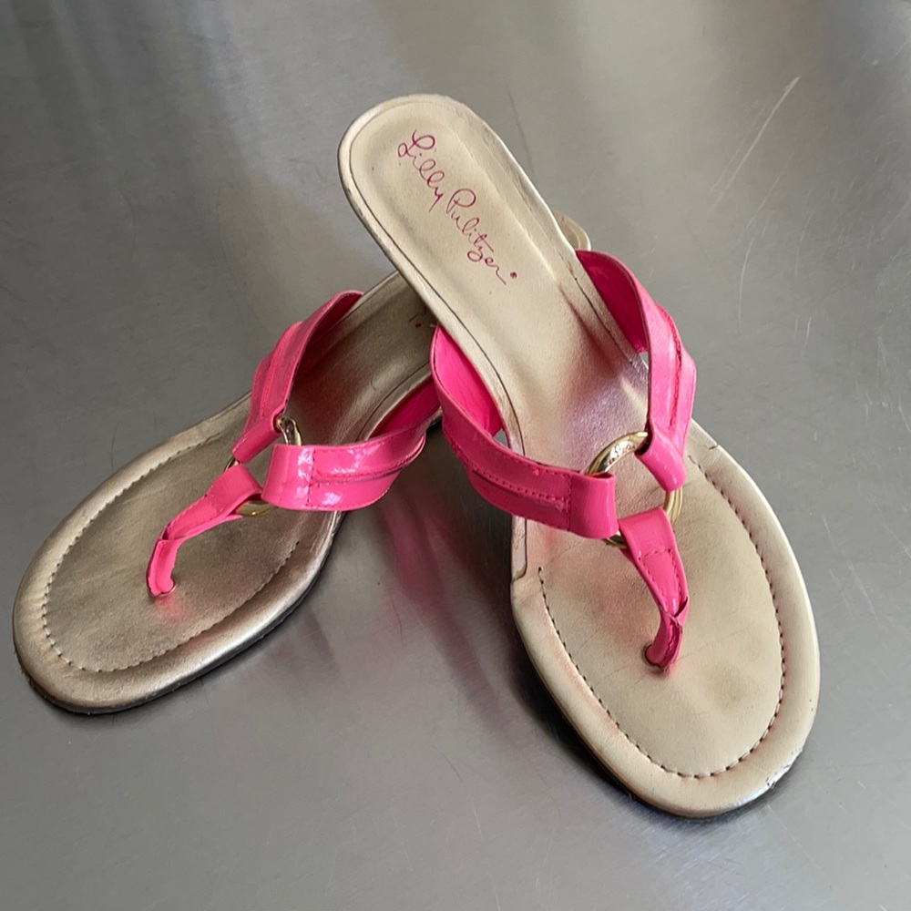 Lilly Pulitzer McKim Wedge Sandals